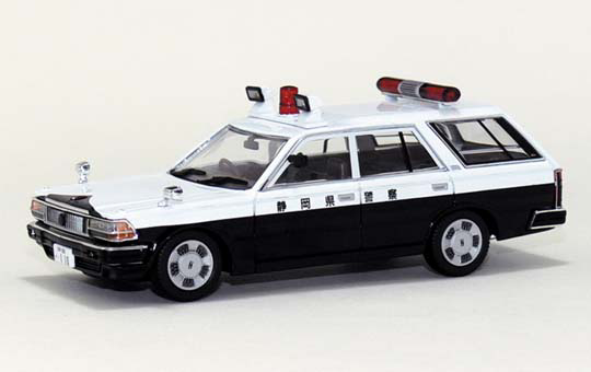 DIECAST MODEL CAR: 1/43 Y30 CEDRIC VAN Traffic Accident Clearance Car