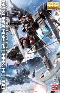 BANDAI HOBBY MG 1/100 Gundam Age-2 Dark Hound - Mobile Suit Gundam AGE - photo 1