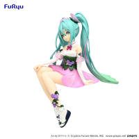 Hatsune Miku　Noodle Stopper Figure -Flower Fairy Morning Glory Pink Color ver.- 6
