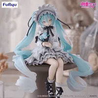FuRyu Hatsune Miku Noodle Stopper Figure -Vintage Doll Style- - Hatsune Miku - photo 3