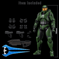 RE:EDIT HALO 1/12 SCALE MASTER CHIEF MJOLNIR MARK V Recolor ver. 1