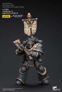 Space Wolves Grey Slayer Pack Grey Slayer With Legion Vexilla 6