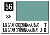 Mr. Color 56 - LJN Gray Green (Semi-Gloss/Tank) 1