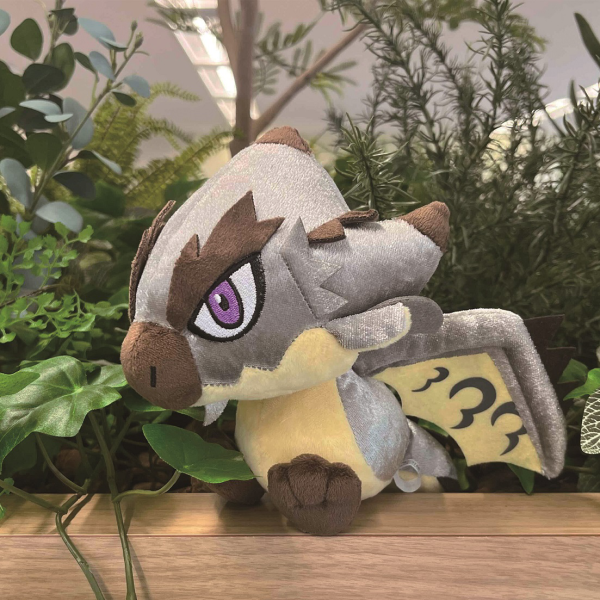 [Repeat Sales]Monster Hunter Chibi-Plush Silver Rathalos