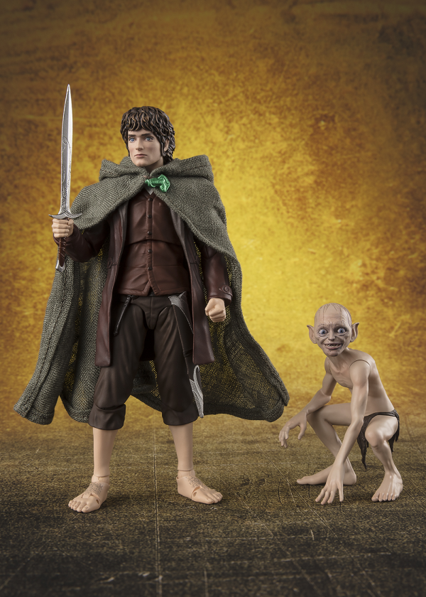 Frodo Baggins & Gollum (The Lord of the Rings: The Fellowship of the Ring) "The Lord of the Rings", TAMASHII NATIONS S.H.Figuarts