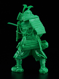 PLAMAX 1/12 Kamakura Period Armored Warrior: Green Color Edition 3