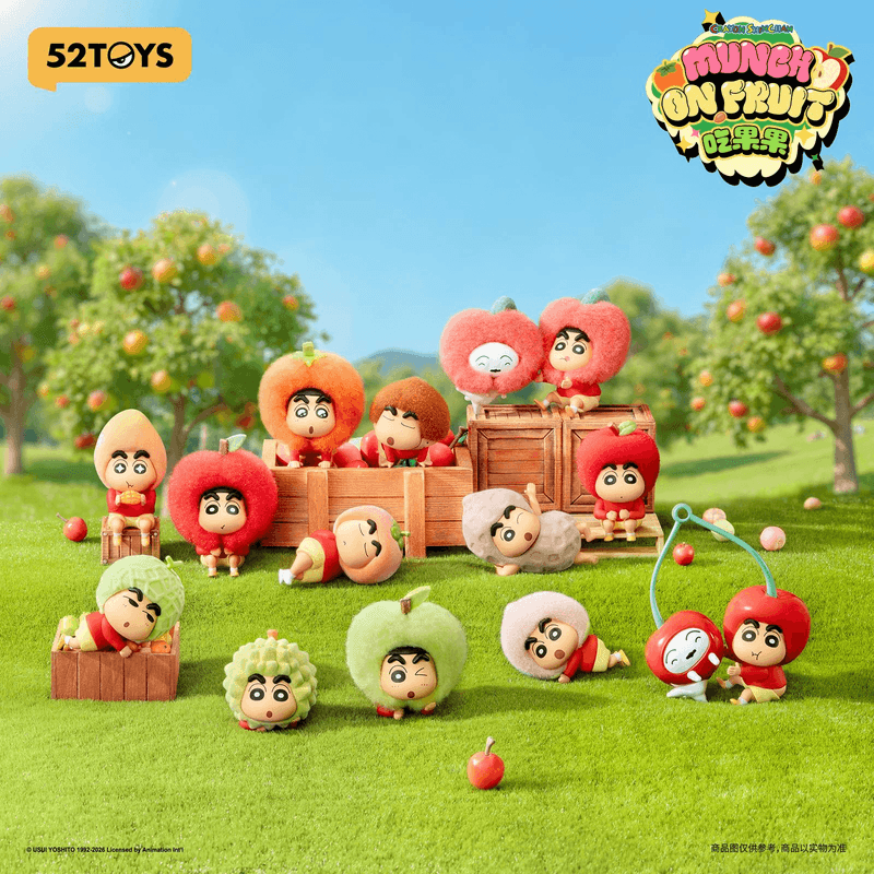 Crayon Shinchan Munch On Fruit Series Blind Box