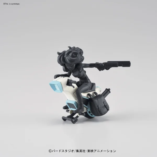 BANDAI HOBBY Mecha Collection - Dragon Ball Vol.3 Lunch's One-wheel Motorcycle - Dragon Ball