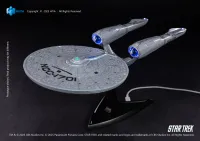 HIYA TOYS REPLICAart Series Non-Scale 15 Inch Star Trek 2009 USS Enterprise NCC-1701 Light Up Starship - Star Trek - photo 13