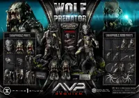 Prime 1 Studio Real Elite Masterline Aliens vs. Predator: Requiem Wolf Predator DX Bonus Version - Alien (Movie Franchise) - photo 47