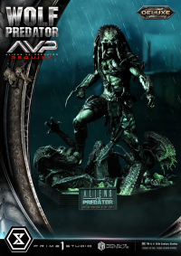 Real Elite Masterline Aliens vs. Predator: Requiem Wolf Predator DX Bonus Version 40