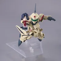 TAMASHII NATIONS YF-19(ISAMU ALVA DYSON USE) with MYUNG FANG LONE "MACROSS PLUS", TAMASHII NATIONS TINY SESSION - Macross - photo 1