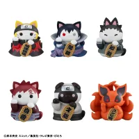 MegaHouse MEGA CAT PROJECT NARUTO Shippuden Nyaruto! FORTUNE CATS Naruto Uzumaki & friends Ver. (6pc per box) - NARUTO - photo 1
