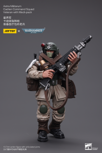 Astra Militarum Cadian Command Squad Veteran with Medi-pack 6