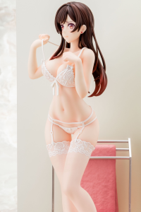 1/6 scaled pre-painted figure Rent-A-Girlfriend MIZUHARA Chizuru in see-through lingerie figure Angel White Ver. 26