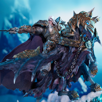 Blizzard World of Warcraft® The Lich King & Invincible Premium Statue 13