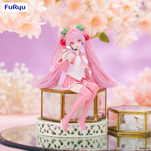 Hatsune Miku Noodle Stopper Figure -Sakura Miku 2024-