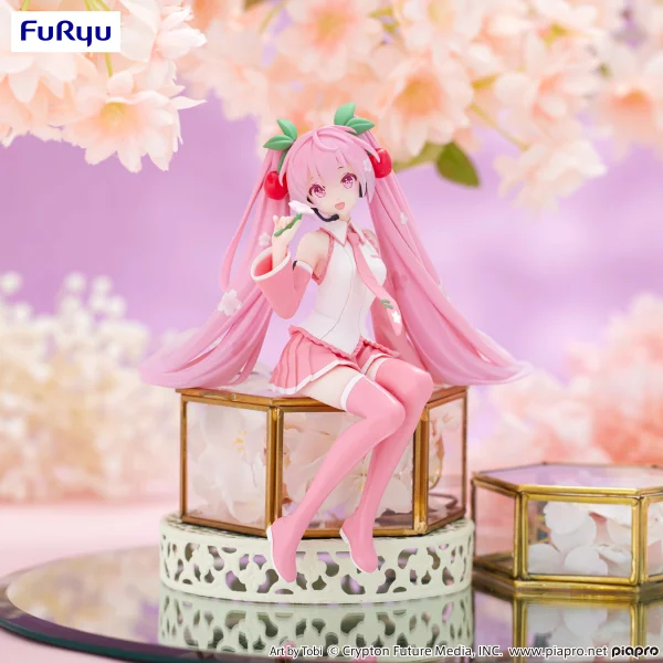 FuRyu Hatsune Miku　Noodle Stopper Figure -Sakura Miku 2024- - Hatsune Miku