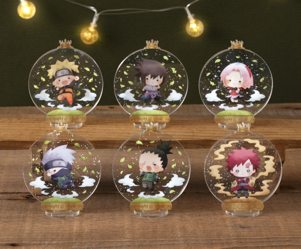 Globe Acrylic Stand NARUTO Shippuden  Here we come with the shine！(1pc / 6pc per box)