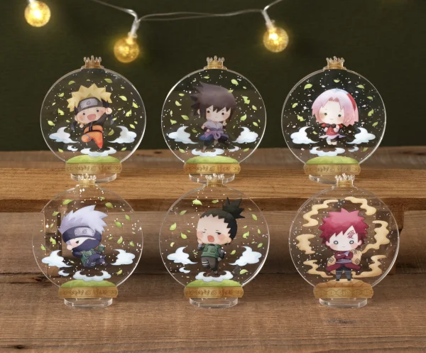MegaHouse Globe Acrylic Stand NARUTO Shippuden  Here we come with the shine！(1pc / 6pc per box) - NARUTO