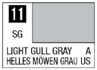 Mr Color Spray - S11 Light Gull Gray (Semi-Gloss/Aircraft) 1