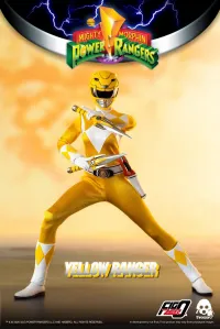threezero Mighty Morphin Power Rangers - FigZero 1/6 Yellow Ranger - Power Rangers - photo 4