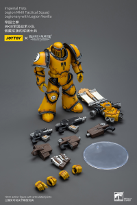 Imperial Fists   Legion MkIII Tactical Squad Legionary with Legion Vexilla 4