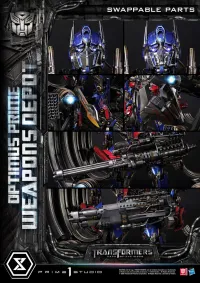 Prime 1 Studio Museum Masterline Transformers: Dark of the Moon (Film) Optimus Prime Weapons Depot - Transformers - photo 32