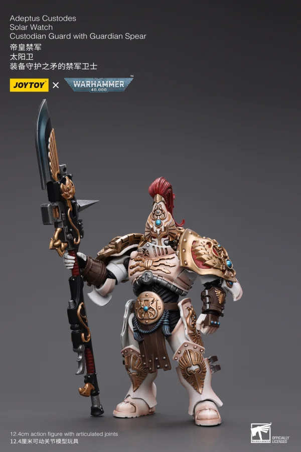 JOYTOY Adeptus Custodes Solar Watch Custodian Guard with Guardian Spear - Warhammer 40K