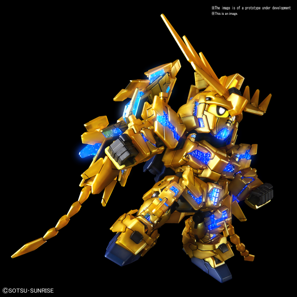 SD GUNDAM CROSS SILHOUETTE UNICORN GUNDAM 03 PHENEX (DESTROY MODE) (NARRATIVE Ver.)
