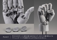 ARTIST SUPPORT ITEM HAND MODEL MEN’S/R -WHITE- 9