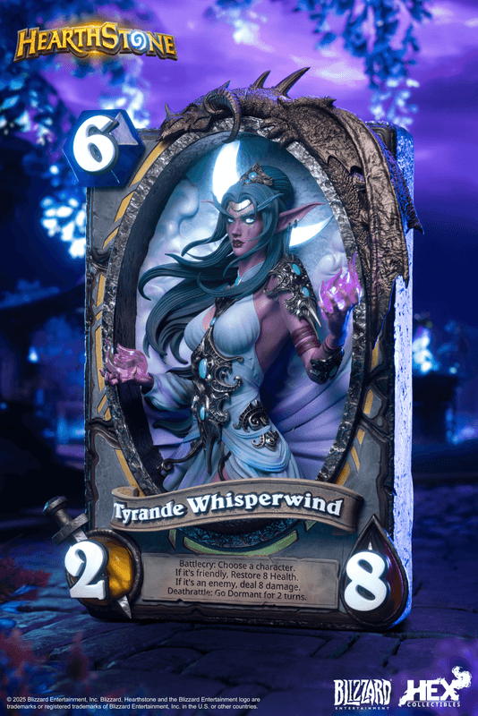 Blizzard Hearthstone® Tyrande Whisperwind Art Statue
