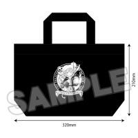 Washed Canvas Tote Bag With Original Illustration 2