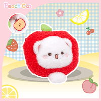 Peach Cat Peachy Meow Fluffball 3