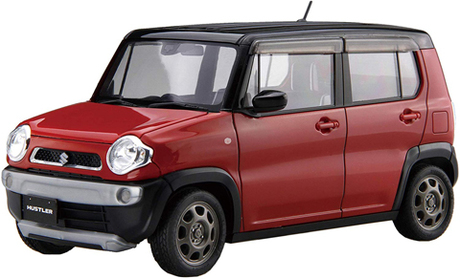 [C-NX-11] 1/24 Suzuki Hustler (G/Phoenix Red Pearl)