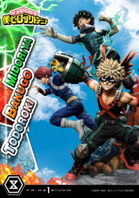 Ultimate Premium Masterline My Hero Academia Midoriya, Bakugo & Todoroki 55