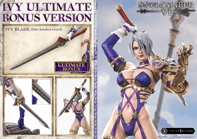 Prime 1 Studio Real Elite Masterline SOULCALIBUR Ⅵ IVY Ultimate Bonus Version - SOULCALIBUR