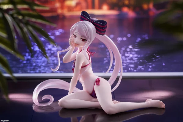 TAITO Overlord Desktop Cute Figure - Shalltear (Swimsuit Ver.) - Overlord