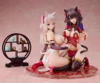 Pink-Cat Kuroneko - China dress cat - photo 16