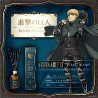 Attack on Titan The Final Season Room Diffuser Armin Arlert ~Herbal Woody~ 2