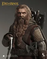 Queen Studios The Lord of the Rings：The Fellowship of the Ring — Gimli 1/6 Collectable Figure - The Lord of the Rings - photo 25
