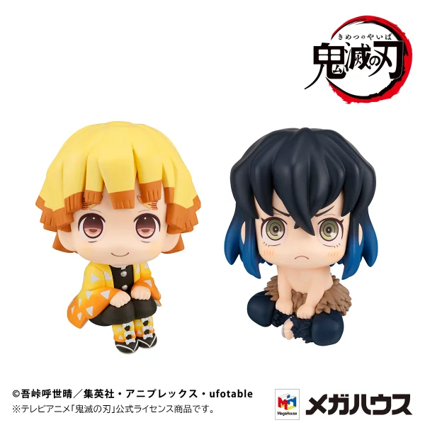 MegaHouse Lookup Demon Slayer：Kimetsu no Yaiba  Zenitsu Agatsuma Smile ver.＆Inosuke Hashibira Bossy ver. 【with gift】 - Demon Slayer: Kimetsu no Yaiba