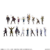 The Great Ace Attorney 10th anniversary die-cut stickers 2