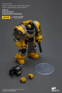 JOYTOY Imperial Fists Legion Cataphractii Terminator Squad Legion Cataphractii with Chainfist - Warhammer 40K - photo 4