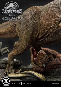 Prime 1 Studio Legacy Museum Collection Jurassic World: Fallen Kingdom (Film) Tyrannosaurus-Rex & Carnotaurus 1/15 scale Deluxe Version - Jurassic Park - photo 22