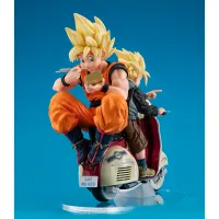 MegaHouse DESKTOP REAL McCOY EX Dragon Ball Z Super Saiyan Son Goku & Super Saiyan Son Gohan＆Mortorbike - Dragon Ball Z - photo 5