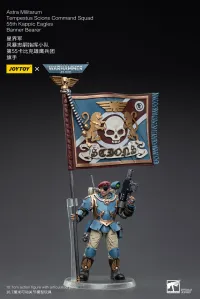 JOYTOY Astra Militarum Tempestus Scions Command Squad 55th Kappic Eagles Banner Bearer - Warhammer 40K - photo 4