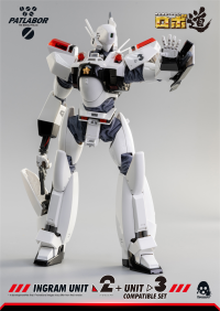 Mobile Police Patlabor - ROBO‐DOU Ingram Unit 2 + Unit 3 Compatible Set 7