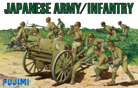 Fujimi [WA-30] 1/76 Japanese Army Infantry Set - Kit Accessories