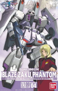 HG 1/100 #04 Blaze Zaku Phantom (Purple) 1